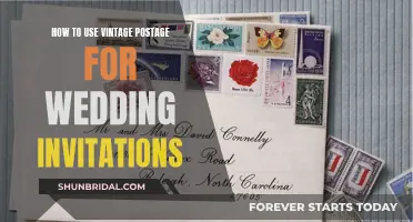 Vintage Postage for Wedding Invites: A Guide to Using Old Stamps