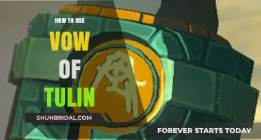Mastering the Vow of Tulin: A Comprehensive Guide to Usage