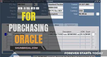 Unleashing Oracle's Power: Web Adi Purchasing Simplified