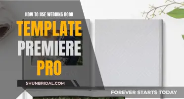 Create a Wedding Book with Premiere Pro Templates