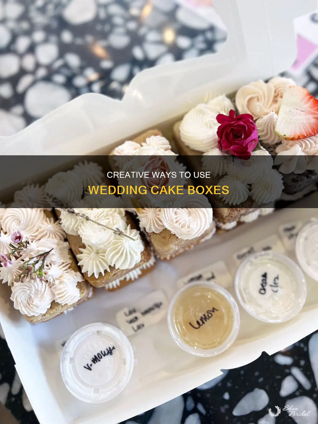 how to use wedding cake boxes