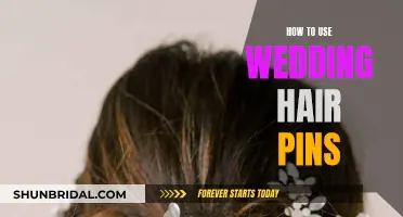 Styling Your Wedding: Creative Hair Pin Tricks