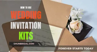 Guide to Utilizing Wedding Invitation Kits for Your Big Day