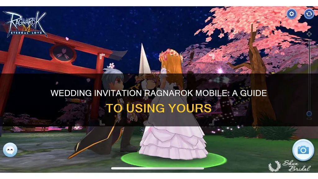 how to use wedding invitation ragnarok mobile