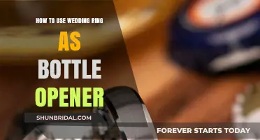 Wedding Ring Bottle Opener: A Handy Hack!