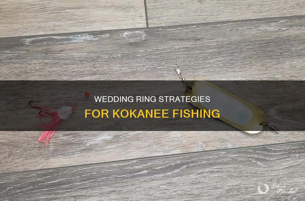 how to use wedding ring for kokanee