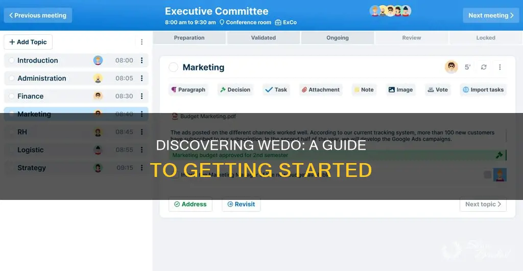 how to use wedo