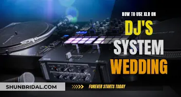 Using XLR for DJ's System: A Wedding Guide
