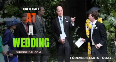 A Memorable Wedding: The Role of an Usher
