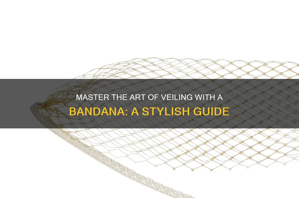 how to veil with a bandana