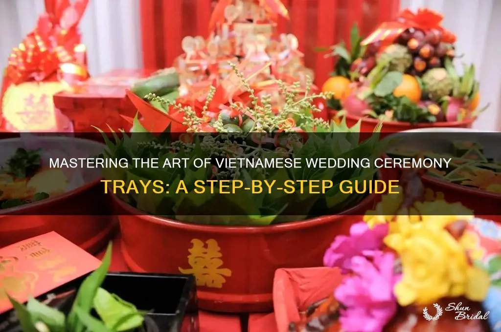 how to vietnamese wedding ceremony trays