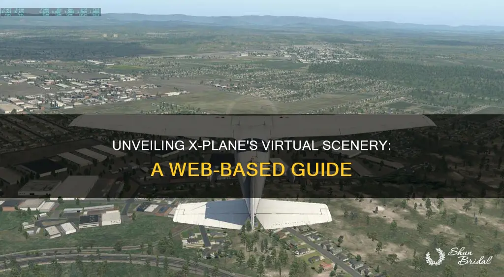 how to view x plane scenery in wed