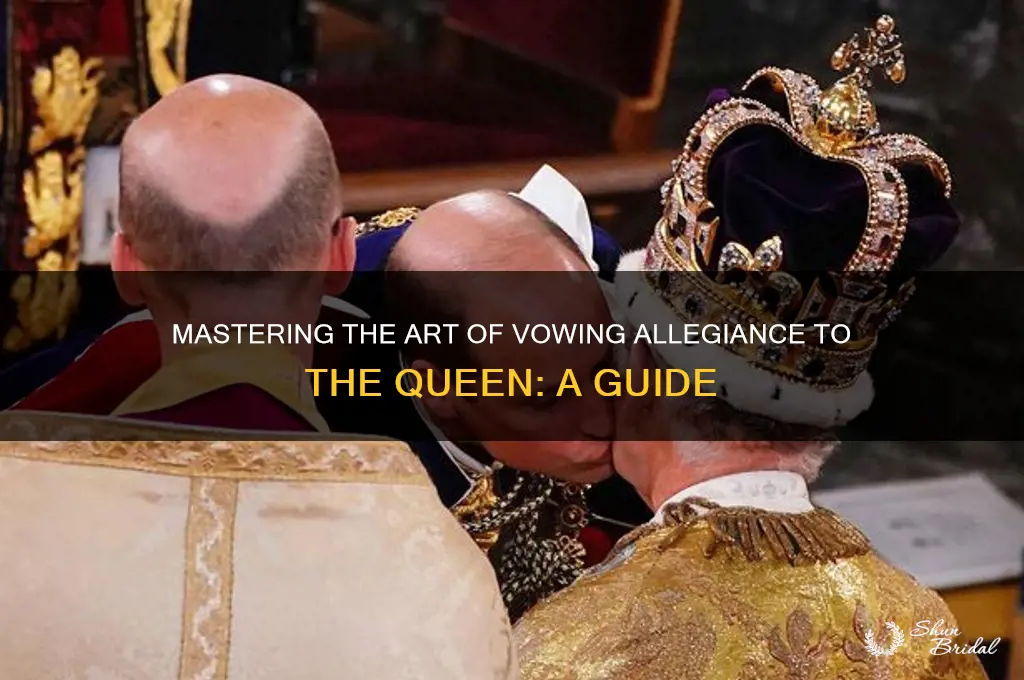 how to vow to the queen