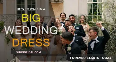Walking in a Wedding Dress: Tips for the Big Day