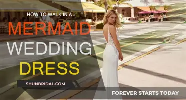 Walking in a Mermaid Wedding Dress: Tips and Tricks