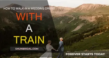 Mastering the Art of Walking in a Wedding Train
