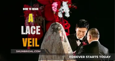 Gentle Care for Delicate Beauty: Washing Your Lace Veil Safely