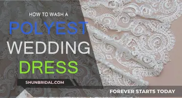 The Best Way to Wash Your Polyester Wedding Dress