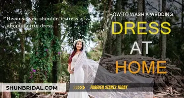 Washing Your Wedding Dress: A Step-by-Step Guide