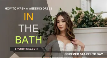 Washing Wedding Dresses: Easy Bath-time Steps