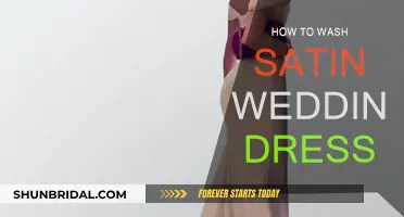 The Ultimate Guide to Washing Your Satin Wedding Dress