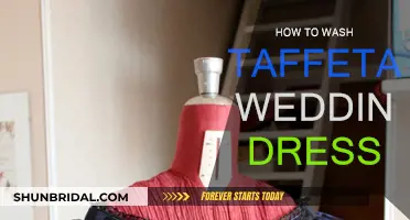 The Ultimate Guide to Washing Taffeta Wedding Dresses