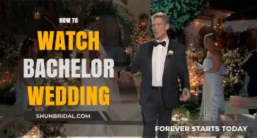 Bachelor Wedding: A Guide to Watch the Ceremony