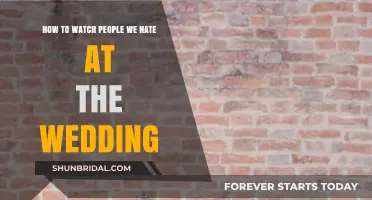 Surviving Awkward Encounters: Tips for Watching People We Hate at Weddings
