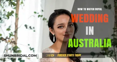 Watch the Royal Wedding Live in Australia: A Complete Guide