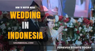 Watch the Royal Wedding Live in Indonesia: A Complete Guide