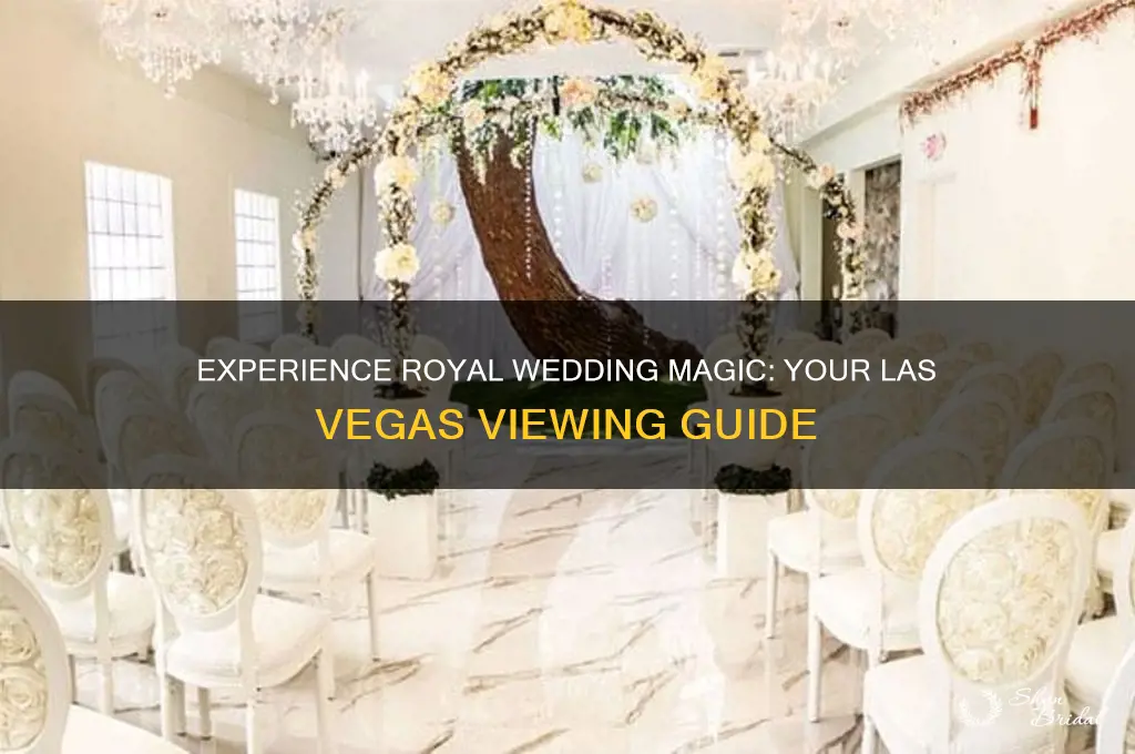 how to watch royal wedding in las vegas