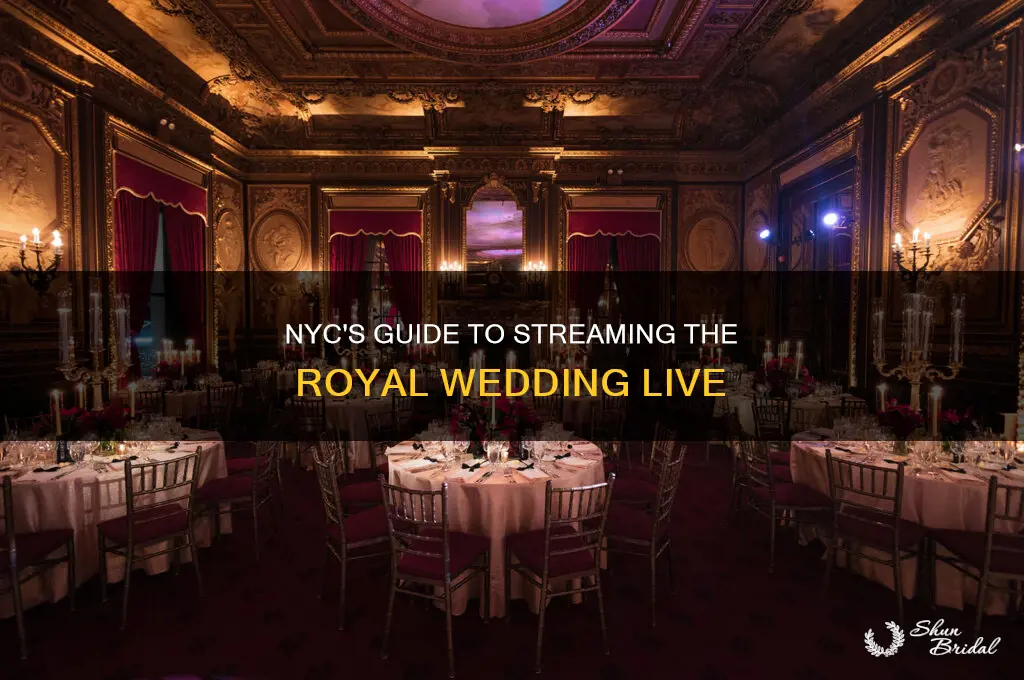 how to watch the royal wedding in nyc