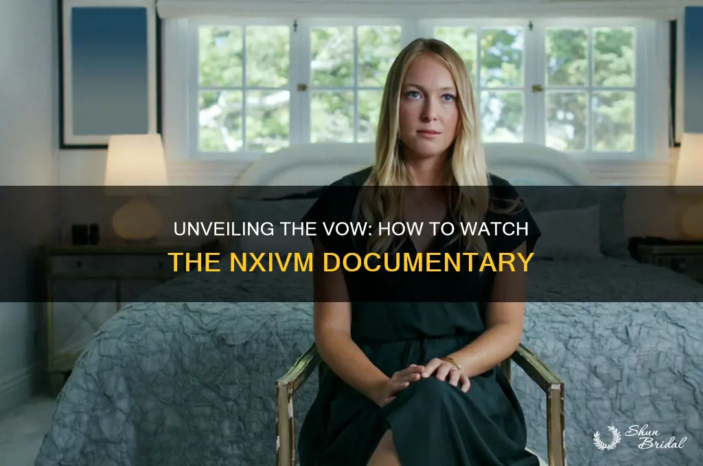 how to watch the vow nxivm