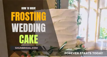 Waving Frosting Wedding Cake: Easy Techniques for Beginners