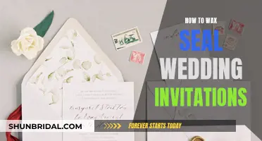 Wax Seal Wedding Invites: A Step-by-Step Guide to Success