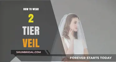 Styling Tips: Effortlessly Wearing a 2-Tier Veil for Your Wedding Day