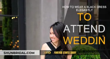 Black Dress Wedding Guest: Style Tips