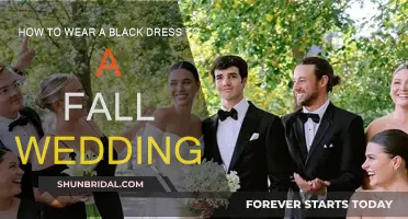 Black Dress for a Fall Wedding: Styling Guide