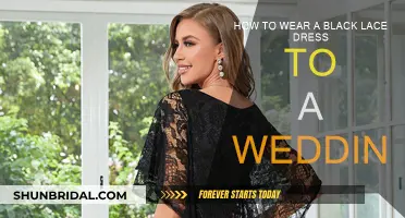 Black Lace Dress: Wedding Edition