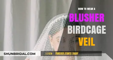 Styling a Blusher Birdcage Veil: Effortless Bridal Elegance Tips