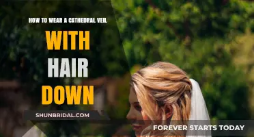 Elegant Tips for Wearing a Cathedral Veil with Hair Down