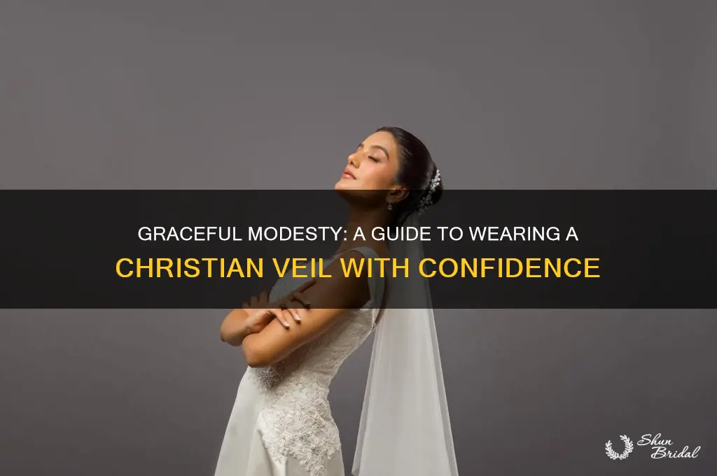 how to wear a christian veil
