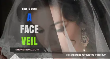 Mastering the Art of Wearing a Face Veil with Style and Grace