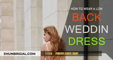 The Low Back Wedding Dress: A Guide to Styling