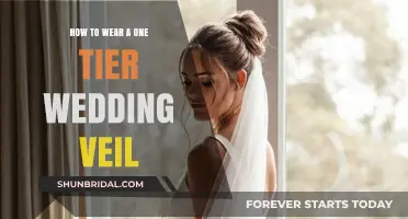 Elegant Tips for Styling a One-Tier Wedding Veil Perfectly