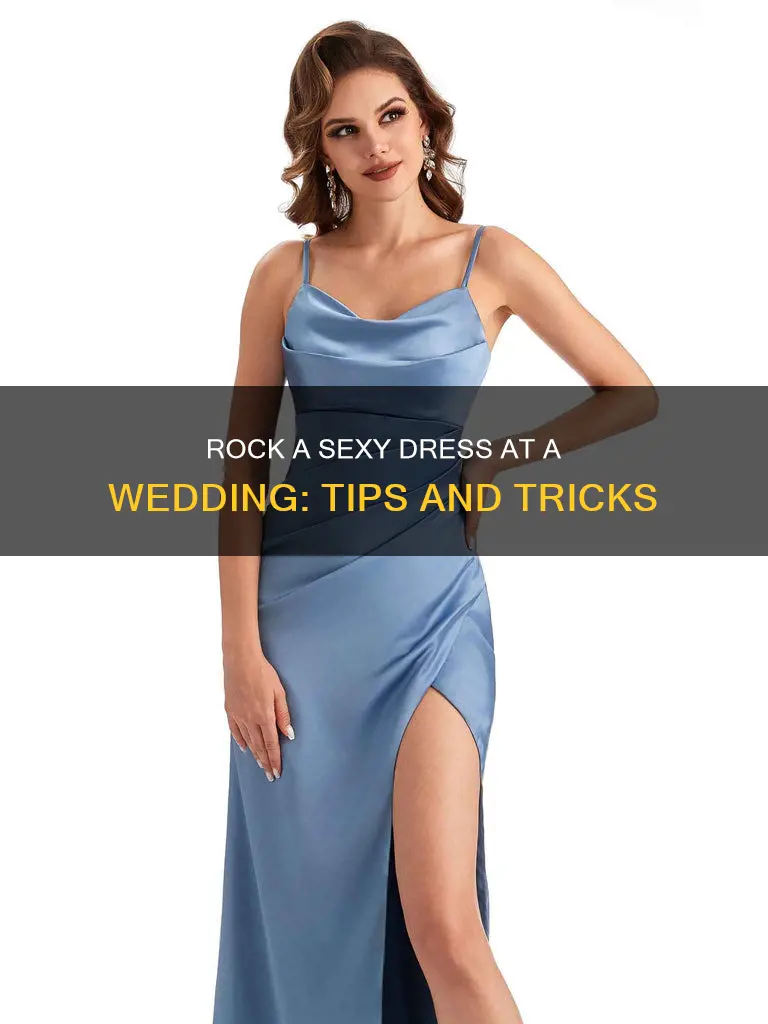 how to wear a sexy dress to a wedding