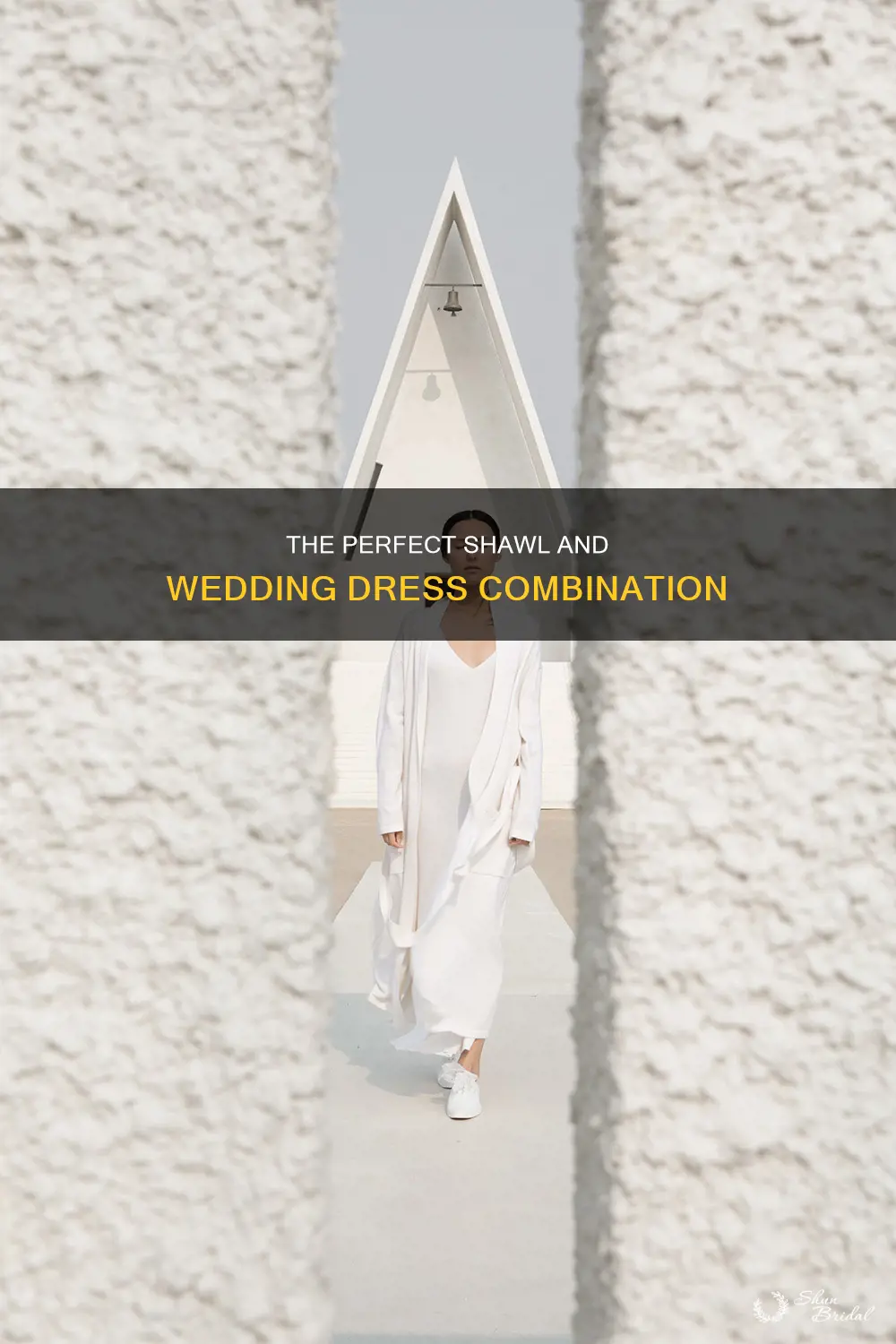 how to wear a shawl with a wedding dress