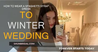 Winter Wedding Style: Spaghetti Straps, No Freeze