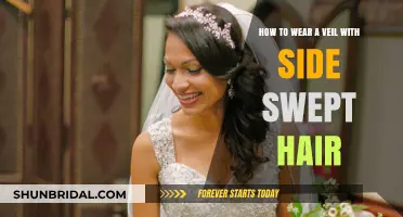 Side-Swept Veil Styling: Effortless Elegance for Your Bridal Hairstyle