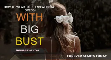 Backless Wedding Gowns: Tips for Big Bust Brides